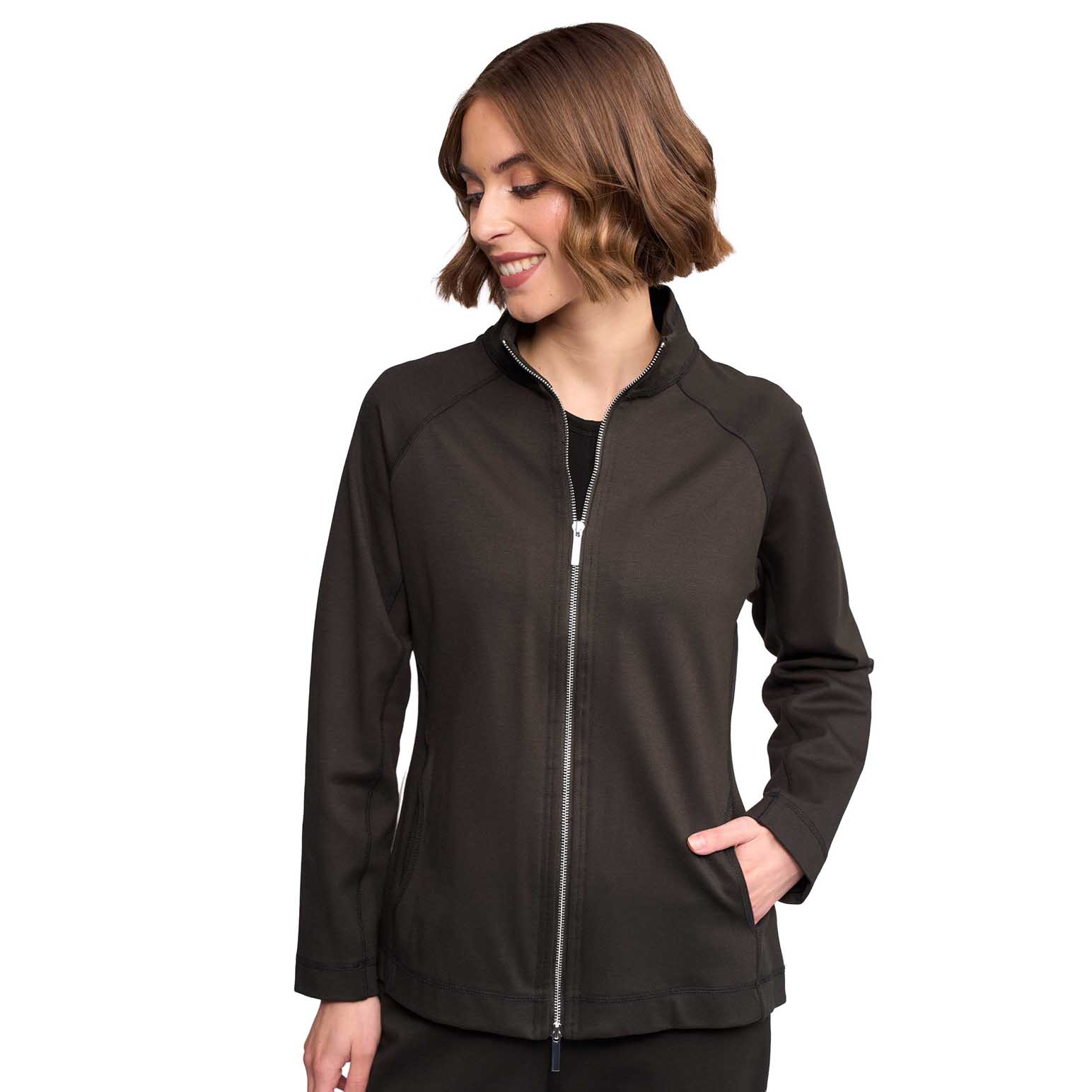 Vassalli Weekend Zip Up Top